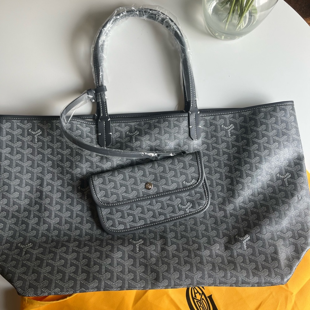 Brand New Genuine Leather Tote with Wallet
